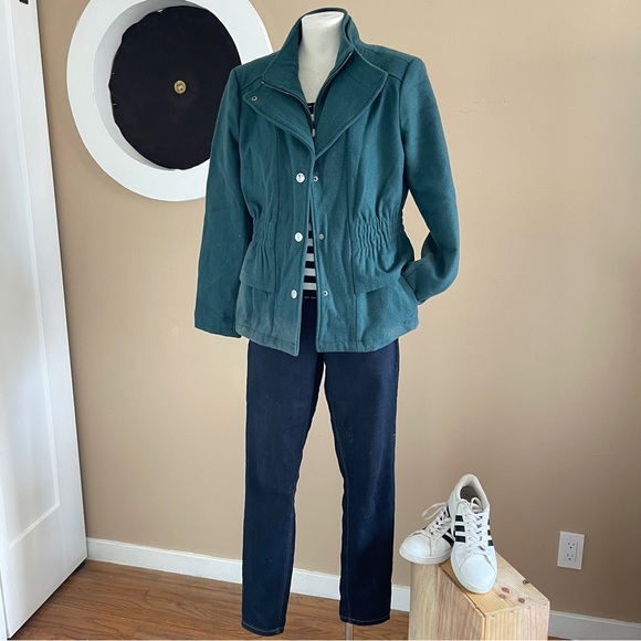 NWT Forest Green Winter Jacket – New York & Company Size L - Picture 5 of 14